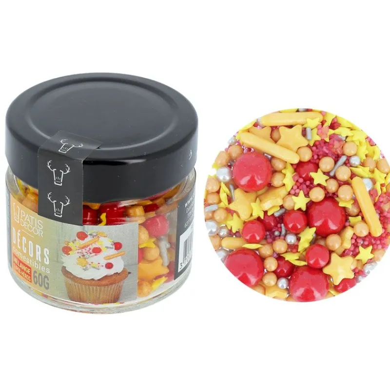 Sale Cerf Dellier Décors comestibles mélange super héros 'Iron Man' 60 g