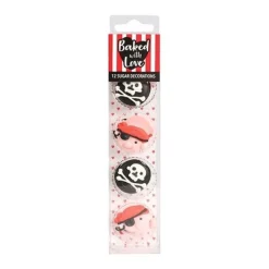 Sale Cerf Dellier Décors comestibles pirates assortis (x12)