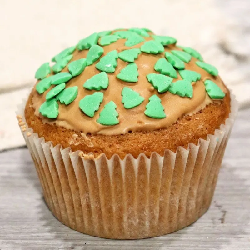 New Cerf Dellier Décors comestibles sapins verts 50 g