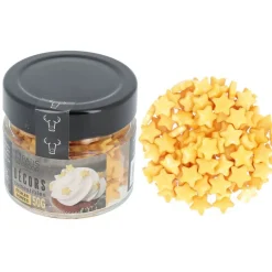 Discount Cerf Dellier Décors comestibles étoiles dorées 50 g