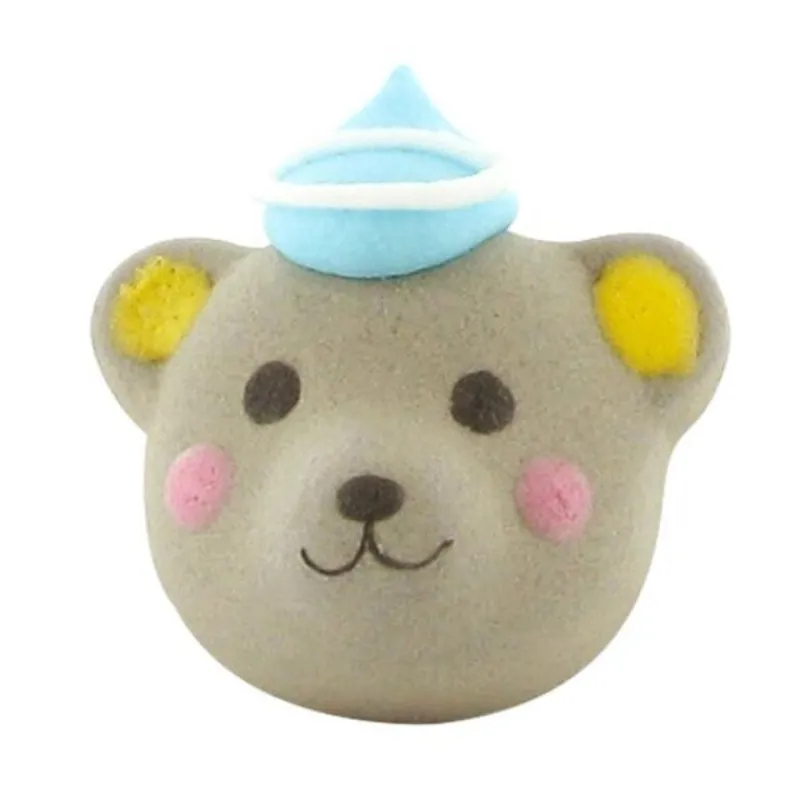 Cerf Dellier Décors comestibles Tête ourson (x24)