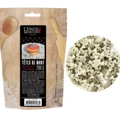 Outlet Cerf Dellier Décors comestibles Têtes de mort 200 g