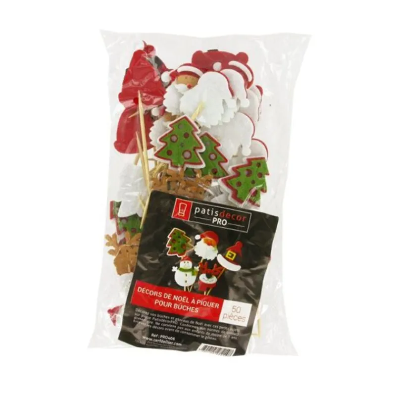 Online Cerf Dellier Décors de Noël en feutrine thème 1 (x50)