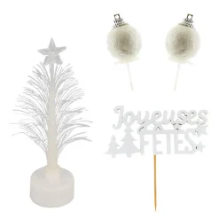 Discount Cerf Dellier Décors de Noël sapins lumineux, joyeuses fêtes et décors à piquer