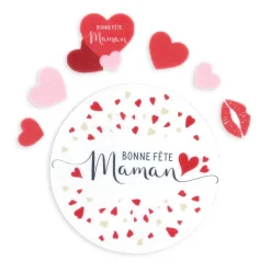 Clearance Cerf Dellier Décors en azyme assortis thème fête des mères