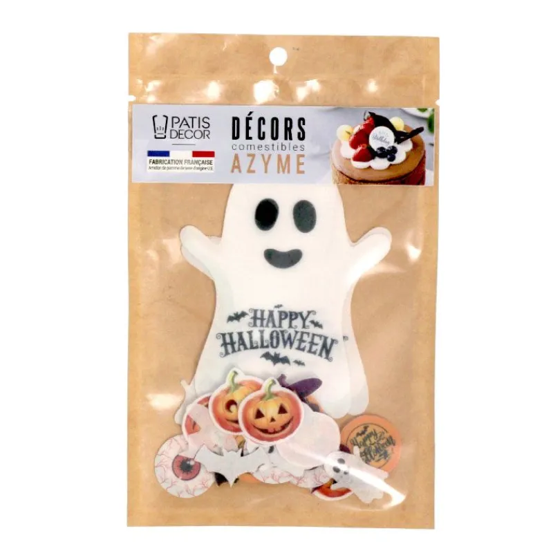 Clearance Cerf Dellier Décors en azyme assortis thème fantôme d'Halloween - DDM 10/24