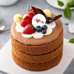 Cerf Dellier Décors en azyme assortis thème St Valentin « I Love You » - DDM 11/24