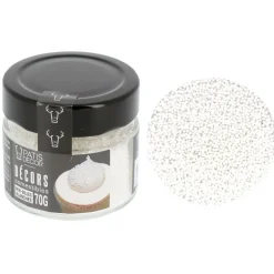 Discount Cerf Dellier Décors mini billes blanches