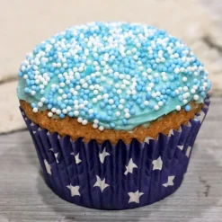 Clearance Cerf Dellier Décors mini billes bleues et blanches comestibles 350 g