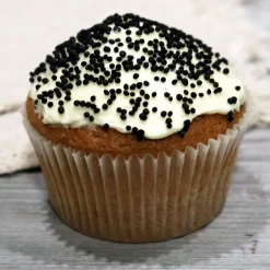 Cerf Dellier Décors mini billes noires comestibles 350 g