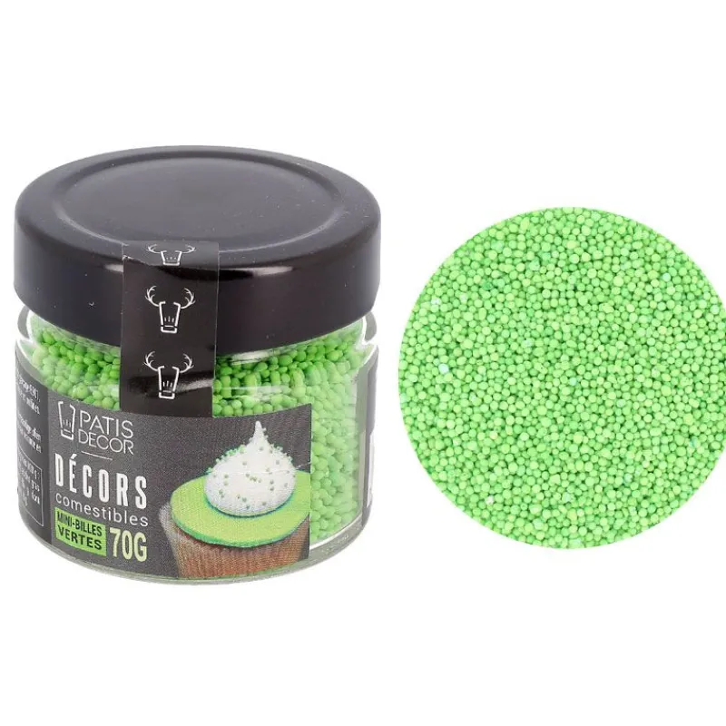 Best Cerf Dellier Décors mini billes vertes