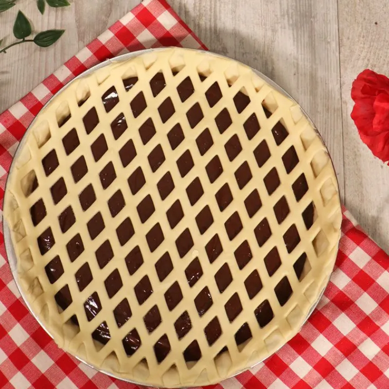 Discount Cerf Dellier Découpoir à tarte losanges 30 cm