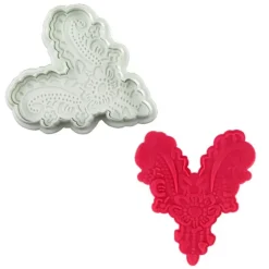 Sale Cerf Dellier Découpoir éjecteur cœur cachemire Patisdécor