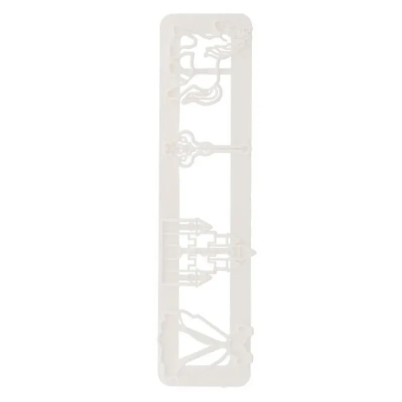 Hot Cerf Dellier Découpoir pâte à sucre 4 empreintes princesse