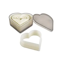 Outlet Cerf Dellier Découpoirs cœurs lisses assortis (x 7)