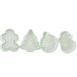 Sale Cerf Dellier Découpoirs éjecteurs assortis thème Noël  (x 4)