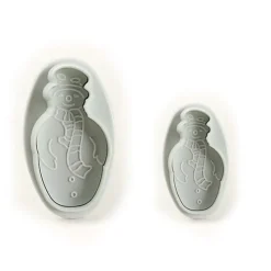 Outlet Cerf Dellier Découpoirs éjecteurs Bonhomme de neige (x 2)