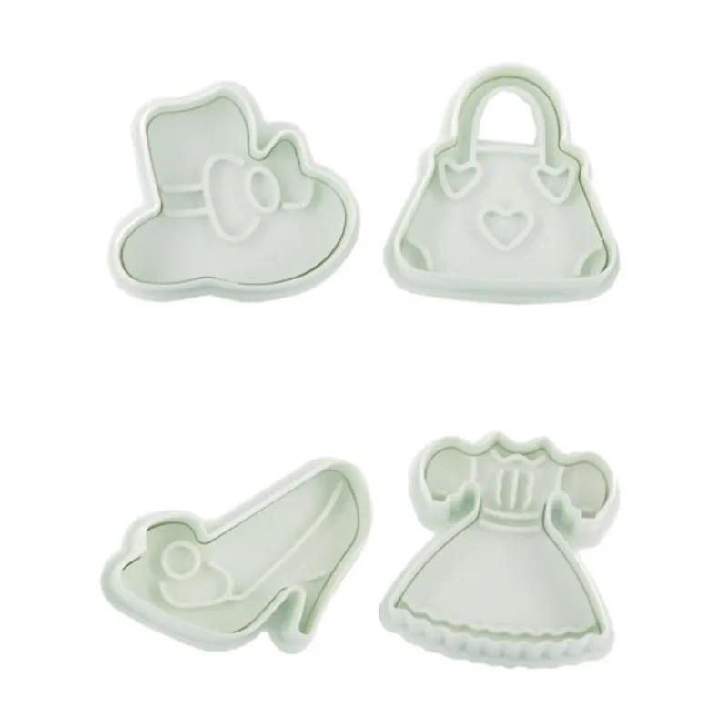 Cerf Dellier Découpoirs éjecteurs Fashion Patisdécor (x 4)