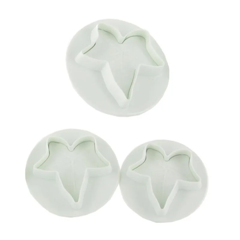 Sale Cerf Dellier Découpoirs éjecteurs feuilles de lierre GM Patisdécor (x 3)