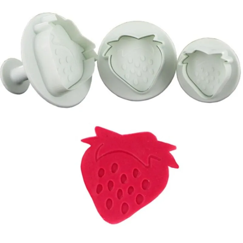 Discount Cerf Dellier Découpoirs éjecteurs Fraises Patisdécor (x 3)