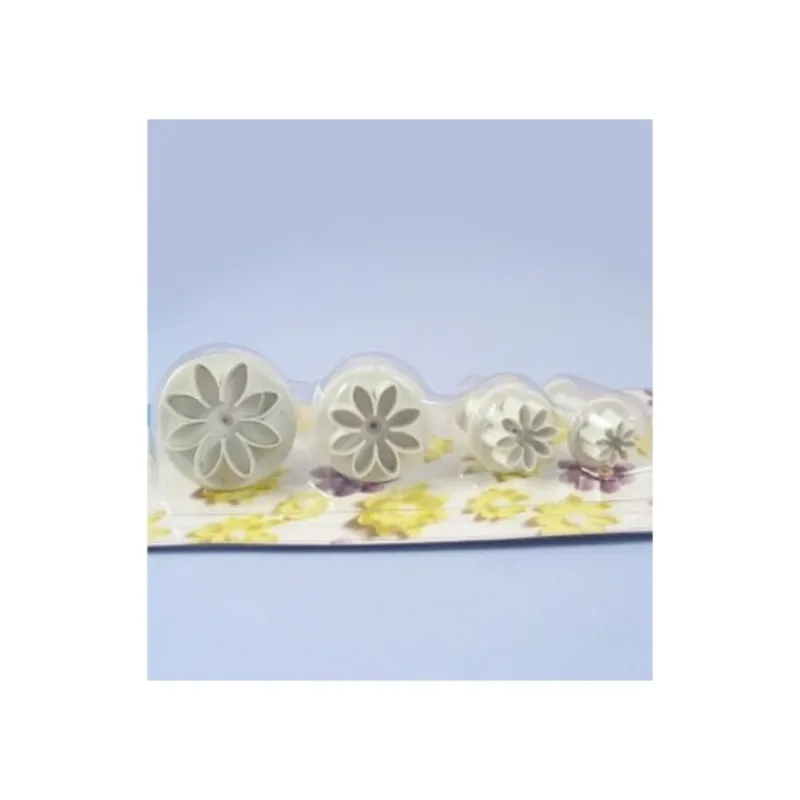 Clearance Cerf Dellier Découpoirs éjecteurs Marguerite assortis PME (x 4)