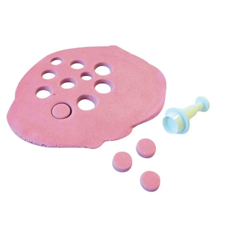 Cerf Dellier Découpoirs éjecteurs mini ronds Patisdécor (x 3)