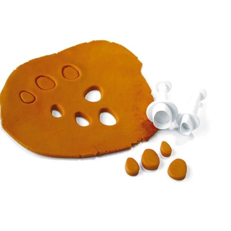 Outlet Cerf Dellier Découpoirs éjecteurs mini-ovales Patisdecor (x 4)