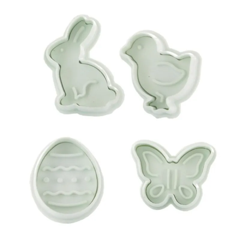 Best Cerf Dellier Découpoirs éjecteurs thème Pâques Patisdécor (x 4)