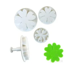 Sale Cerf Dellier Découpoirs éjecteurs trèfles assortis Patisdécor (x 3)