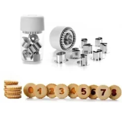 Outlet Cerf Dellier Découpoirs linzer Chiffres assortis (x 9)