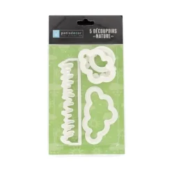 Discount Cerf Dellier Découpoirs Nature assortis (x 5)