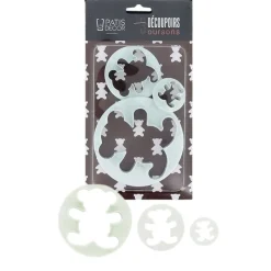 Discount Cerf Dellier Découpoirs oursons Patisdécor (x 3)