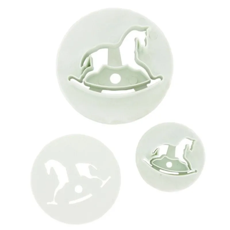 Best Cerf Dellier Découpoirs "cheval à bascule" Patisdécor (x 3)