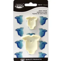 Hot Cerf Dellier Découpoirs relief layette bébé (x2)