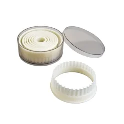 Clearance Cerf Dellier Découpoirs ronds cannelés assortis (x 9)