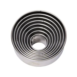 Clearance Cerf Dellier Découpoirs ronds unis inox (x 8)