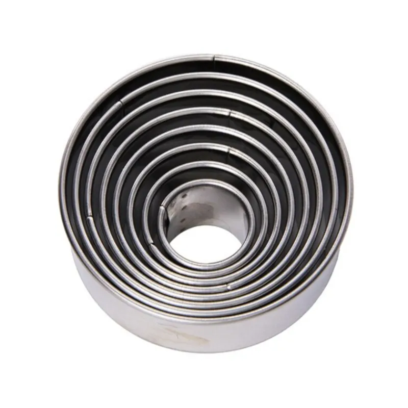 Clearance Cerf Dellier Découpoirs ronds unis inox (x 8)