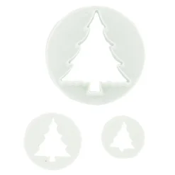 Hot Cerf Dellier Découpoirs sapins (x 3)