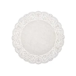 New Cerf Dellier Dentelles blanches en papier blanc Classic (x 250)