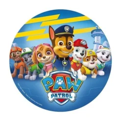 Cerf Dellier Disque azyme Pat' Patrouille bleu 20 cm