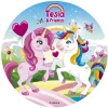 Cerf Dellier Disque gâteau en azyme Tesia & Friends 15,5 cm