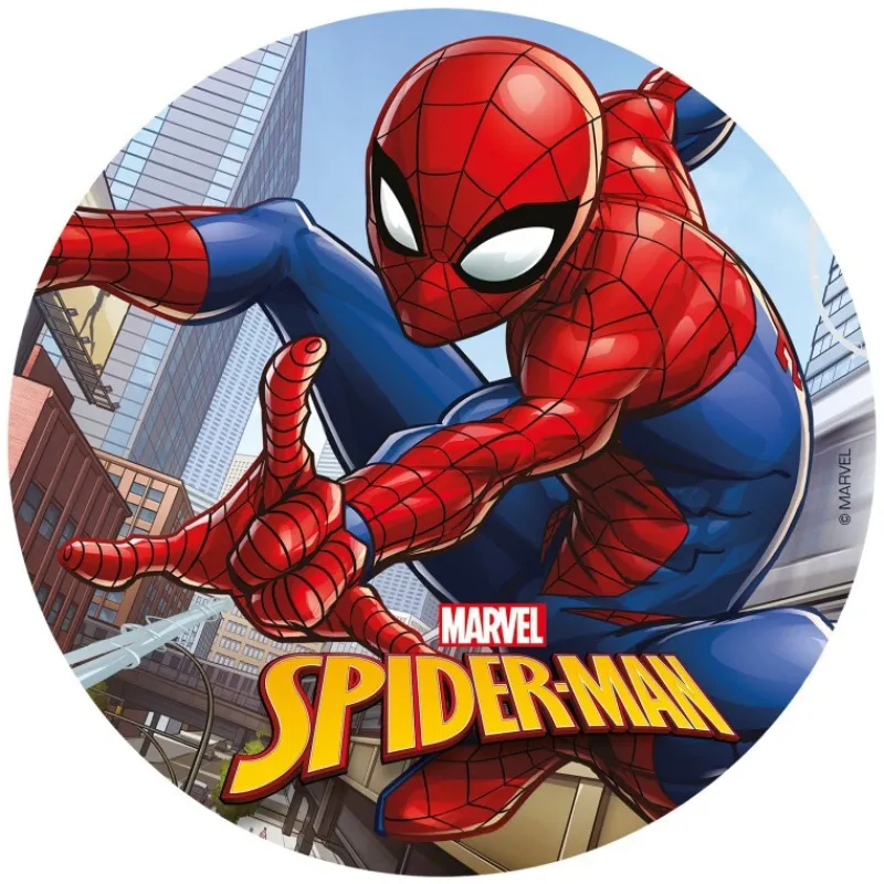 Outlet Cerf Dellier Disque gâteau Spiderman Ø 20 cm - DDM 09/24