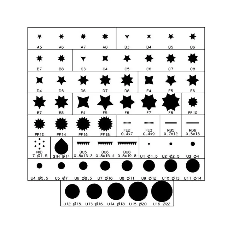 Online Cerf Dellier Douille cannelée à 8 dents