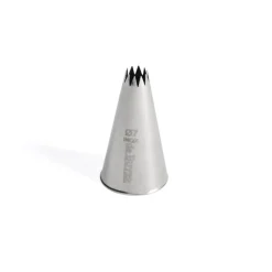 Best Cerf Dellier Douille cannelée petits fours inox Ø 7 mm 10 dents