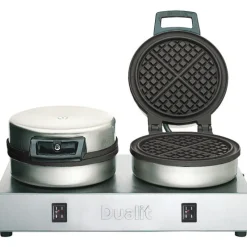 Cerf Dellier Dualit gaufrier double rond