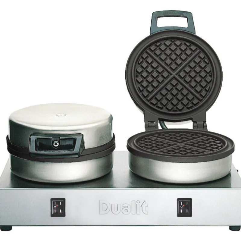 Cerf Dellier Dualit gaufrier double rond