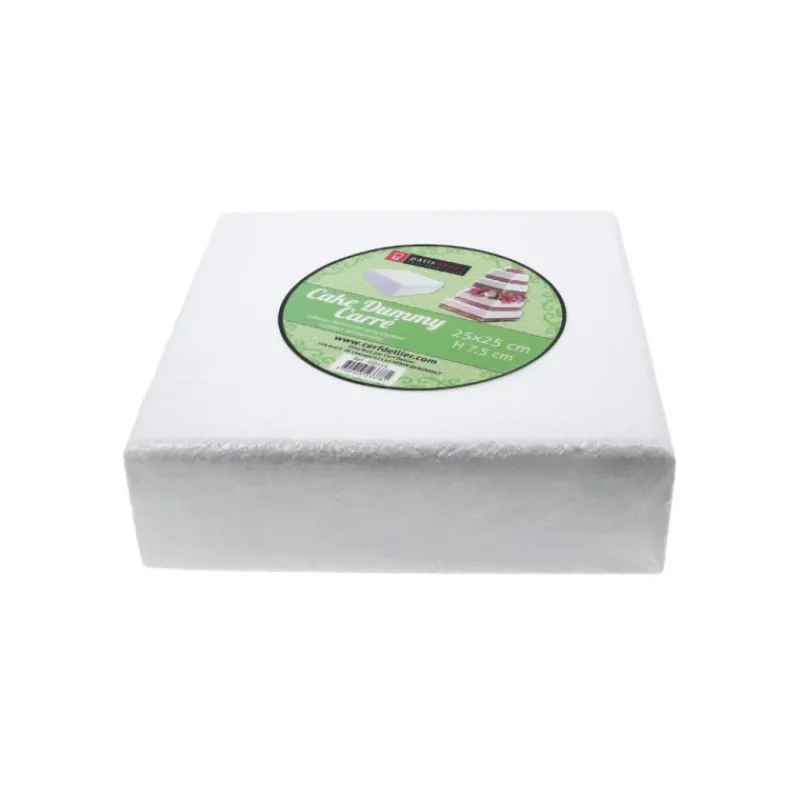 Discount Cerf Dellier Dummy carré contours arrondis H7,5 cm - L25 cm