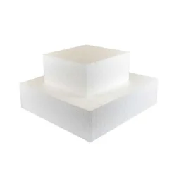 Cerf Dellier Dummy carré contours arrondis H7,5 cm - L40 cm