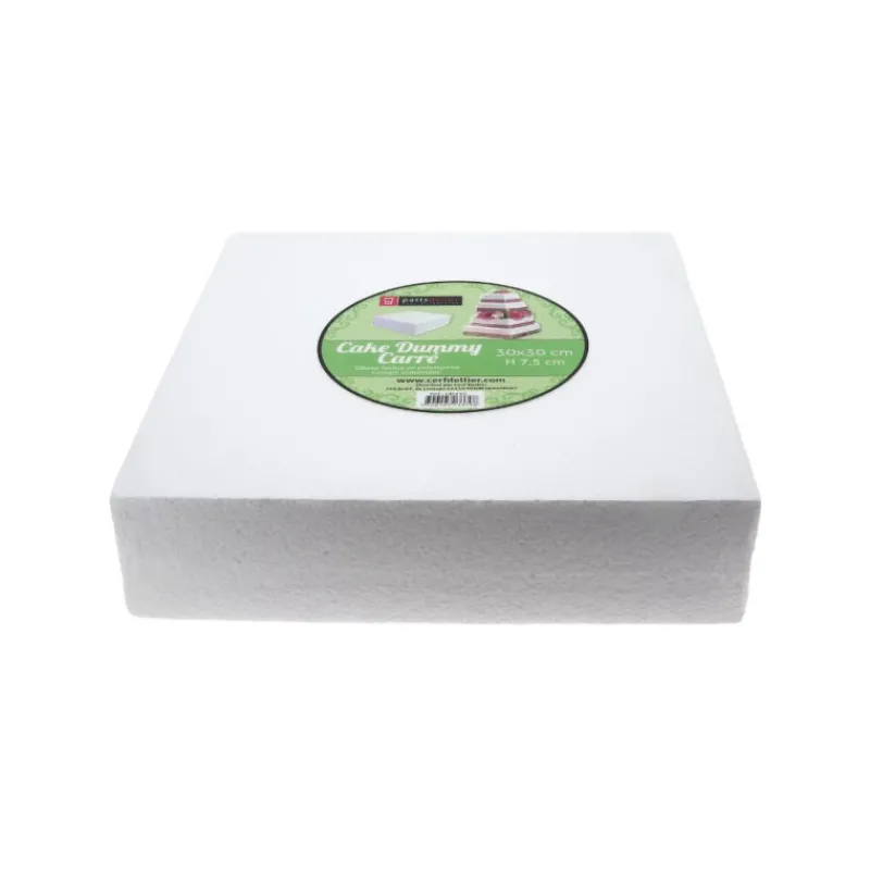 Sale Cerf Dellier Dummy carré contours arrondis H7,5 cm - L30 cm