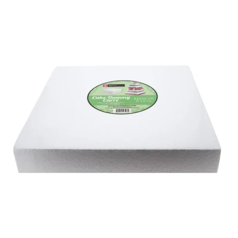 Sale Cerf Dellier Dummy carré contours arrondis H7,5 cm - L35 cm